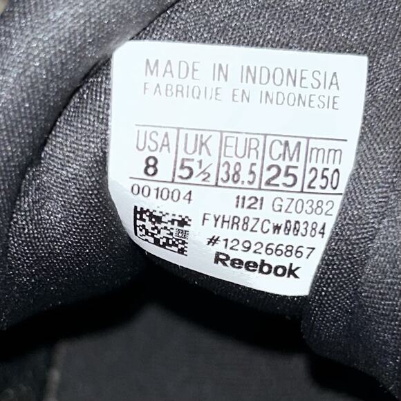 Reebok GY4052 Fluxlite Women’s US Size 8 Black Mesh Running Sneaker Shoes - Picture 11 of 11